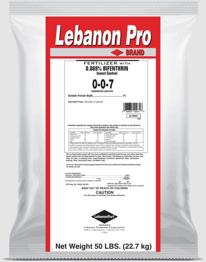 Lebanon Pro 0-0-7 .069 Bifenthrin