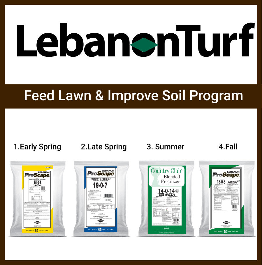 Lebanon Turf 4 Application Feed & Improve Soil Program 40,000 sq. ft.