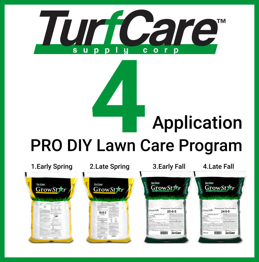 Turf Care 4 Application PRO-DIY Lawn Care Program