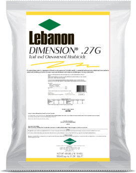 Lebanon .27 Dimension Crabgrass Preventer - No Fertilizer