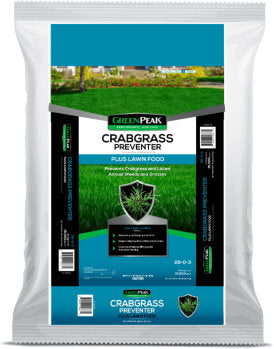GreenPeak 28-0-3 Crabgrass Preventer Plus Lawn Food 48 Lbs 15,000 sq ft