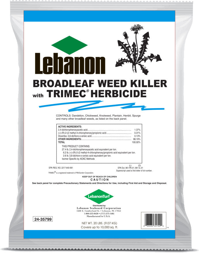 Lebanon Trimec Straight Weed 20 lb