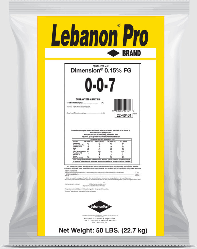 Lebanon Pro 0-0-7 .15 Dimension