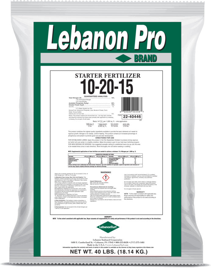Lebanon Pro 10-20-15 AM 1% Fe