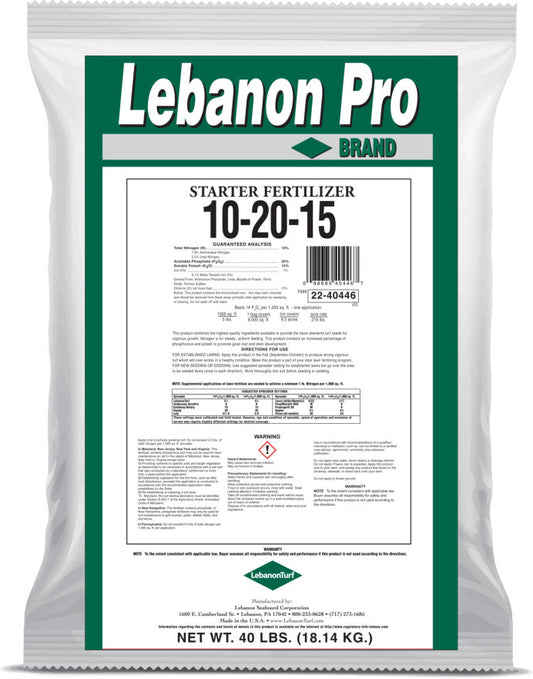 Lebanon Pro 10-20-15 AM 1% Fe