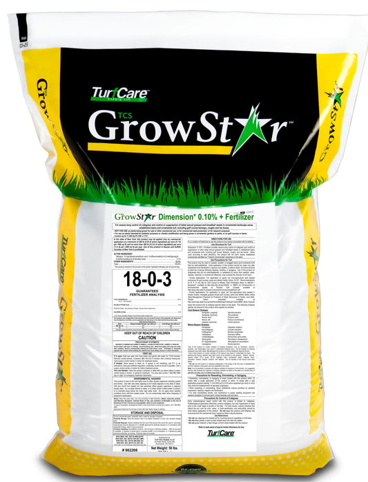 Turf Care 18-0-3 25%XCU .10 Dimension Turf Fertilizer with Crabgrass Preventer