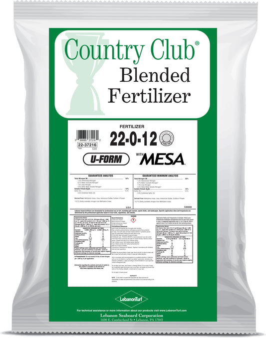 Country Club 22-0-12 50% U-Form + 25% MESA
