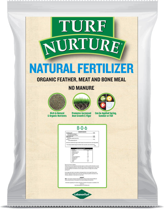 Lebanon Turf Nuture 8-0-6 Natural Fertilizer