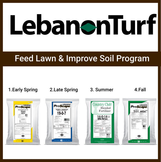 Lebanon Turf 4 Application Feed & Improve Soil Program 20,000 sq. ft.